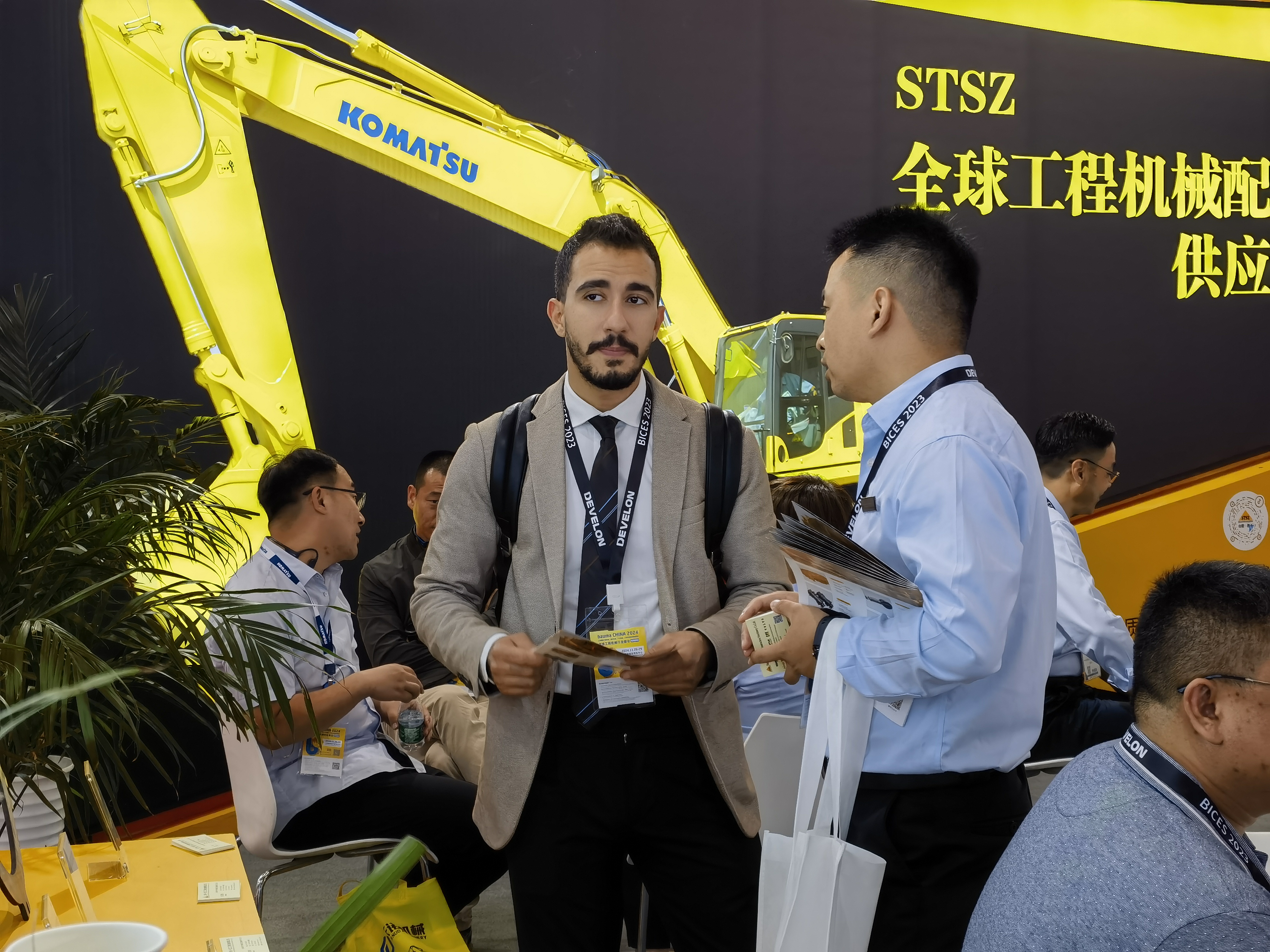 山特亿万先生亮相BICES 2023 ▏第十六屆中國（北京）國際工程機械展